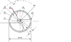 Hloubka odlehčení vrtáku